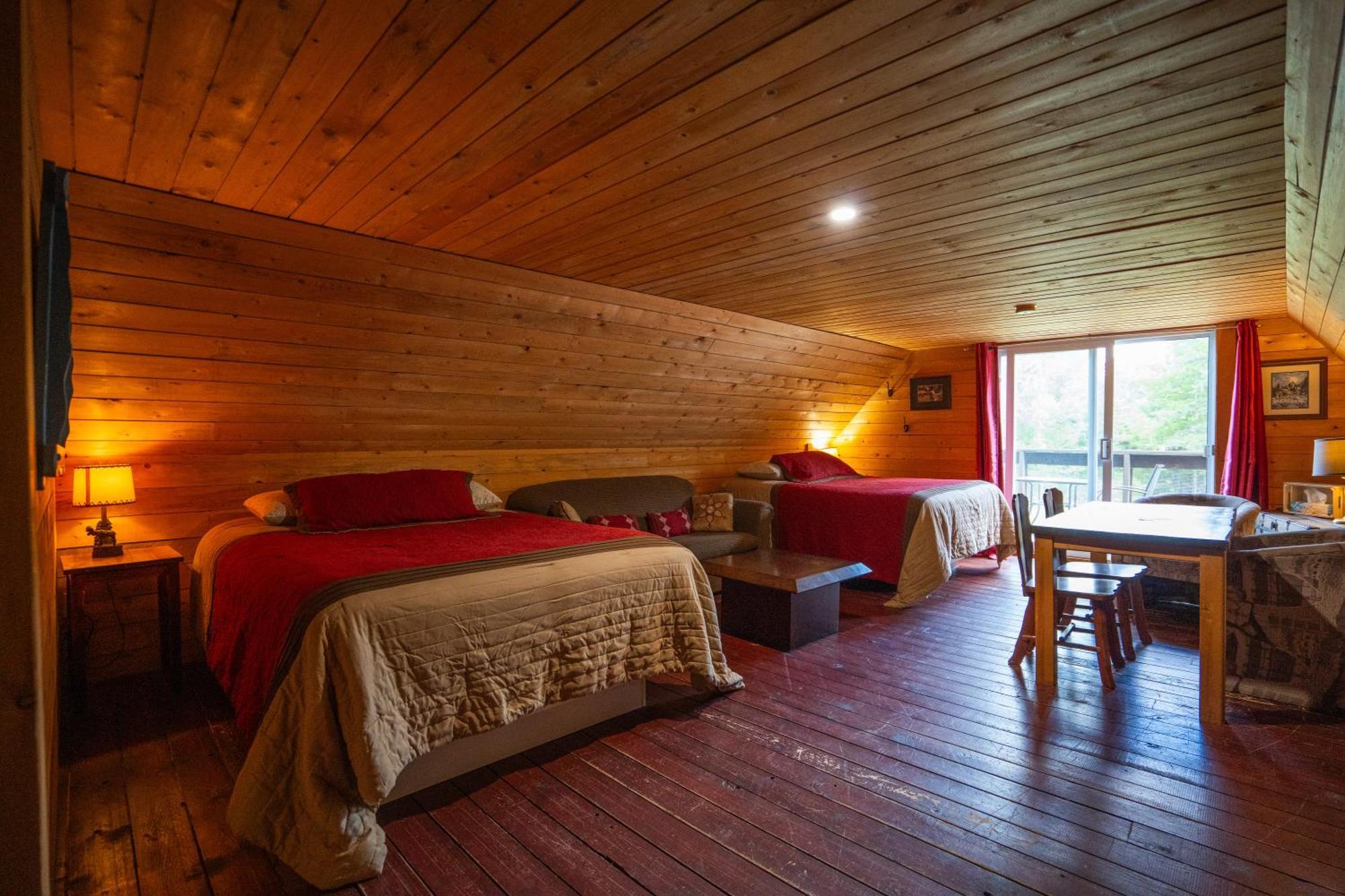 L'Auberge Refuge Du Trappeur Saint Mathieu Du Parc Exterior foto